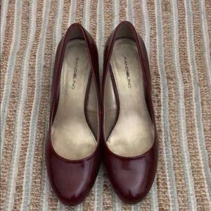Bandolino red heels size 9